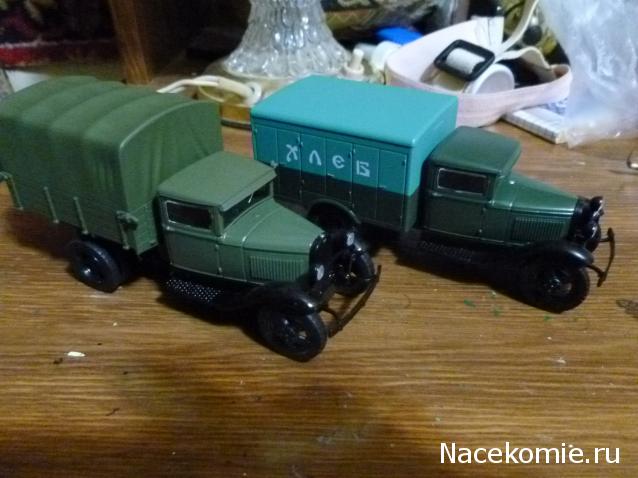 Автомобиль на Службе №34 - ГАЗ-АА Фургон Доставка хлеба