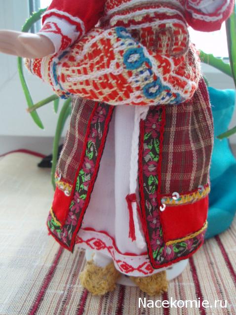Куклы в народных костюмах №21 Кукла в праздничном костюме Калужской губернии