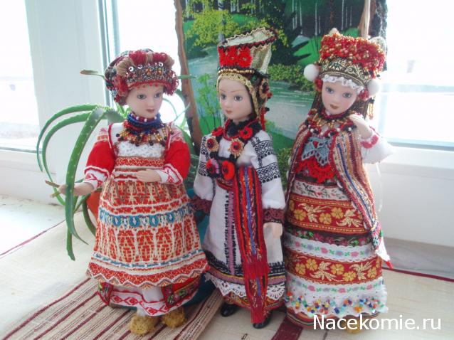 Куклы в народных костюмах №21 Кукла в праздничном костюме Калужской губернии