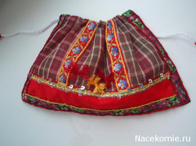 Куклы в народных костюмах №21 Кукла в праздничном костюме Калужской губернии