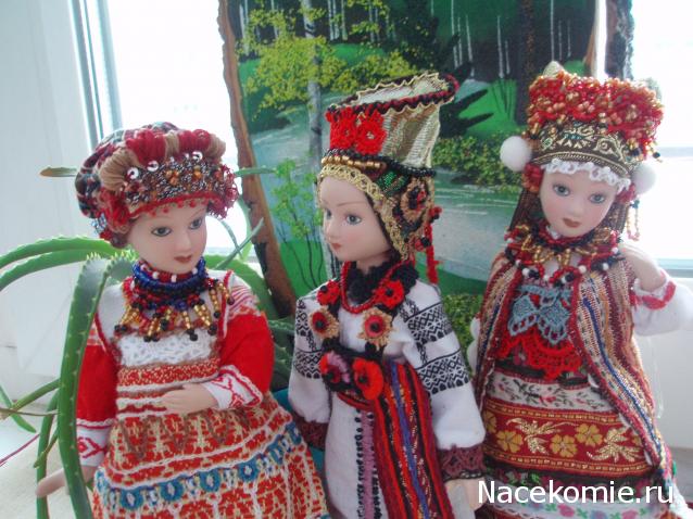 Куклы в народных костюмах №21 Кукла в праздничном костюме Калужской губернии