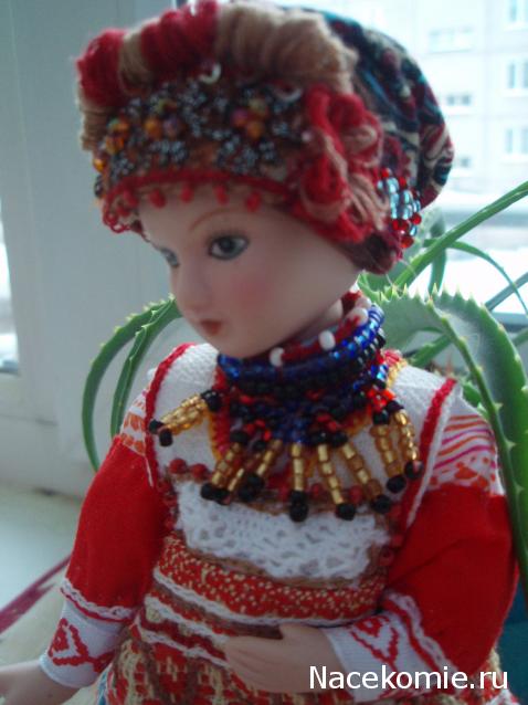 Куклы в народных костюмах №21 Кукла в праздничном костюме Калужской губернии