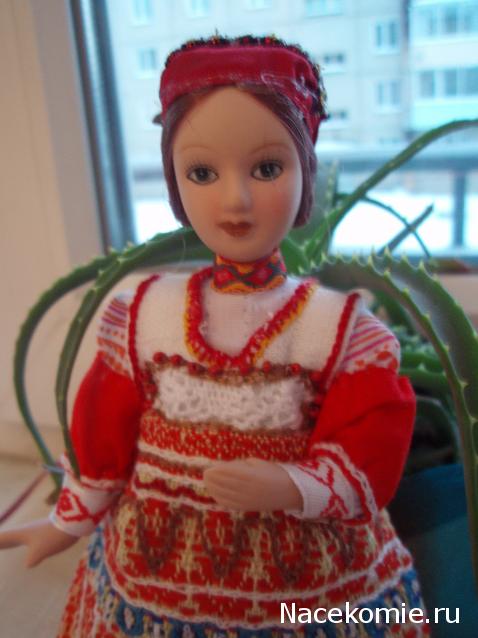 Куклы в народных костюмах №21 Кукла в праздничном костюме Калужской губернии