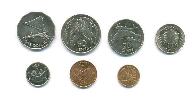 Монеты и банкноты №47  1 динар (Ирак), 5 центов (Кирибати) + 10 лир (Италия)