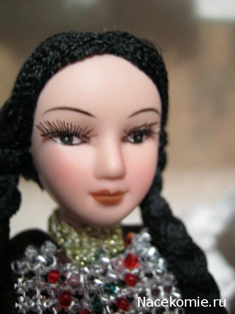 Куклы в народных костюмах №19 Кукла в башкирском праздничном костюме