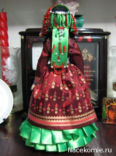 Куклы в народных костюмах №19 Кукла в башкирском праздничном костюме