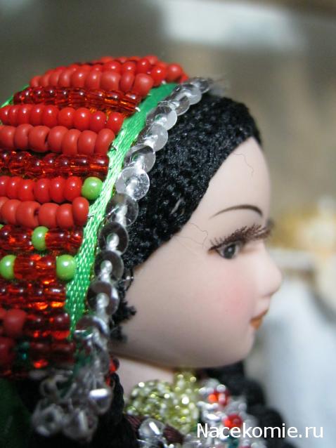 Куклы в народных костюмах №19 Кукла в башкирском праздничном костюме