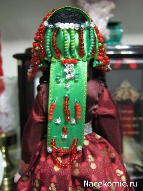 Куклы в народных костюмах №19 Кукла в башкирском праздничном костюме