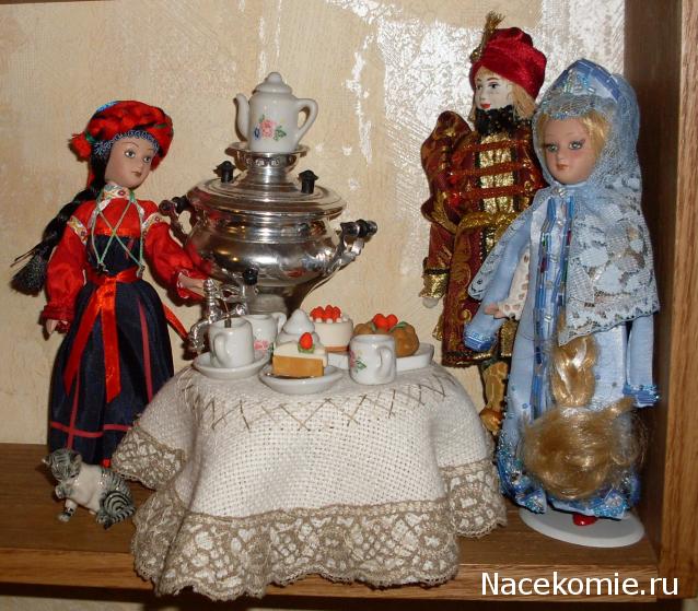 Куклы в народных костюмах №26 Кукла в летнем костюме Тульской губернии