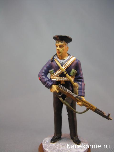 Солдаты ВОВ №2 - Краснофлотец морской пехоты Черноморского ВМФ, 1941-1943 гг.