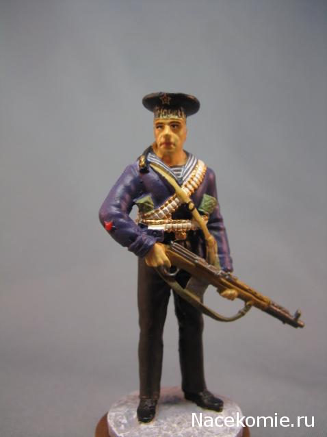 Солдаты ВОВ №2 - Краснофлотец морской пехоты Черноморского ВМФ, 1941-1943 гг.