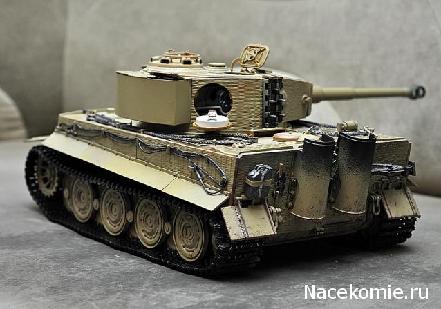 Соберите Танк Тигр - Сборка Корпуса