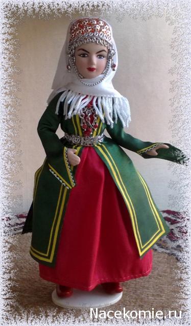 Куклы в народных костюмах №20 Кукла в армянском праздничном костюме