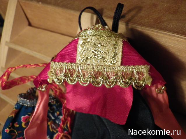 Куклы в народных костюмах №25 Кукла в летнем костюме Новгородской губернии