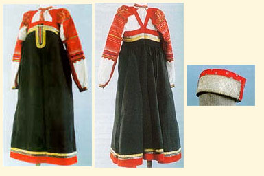 Куклы в народных костюмах №26 Кукла в летнем костюме Тульской губернии