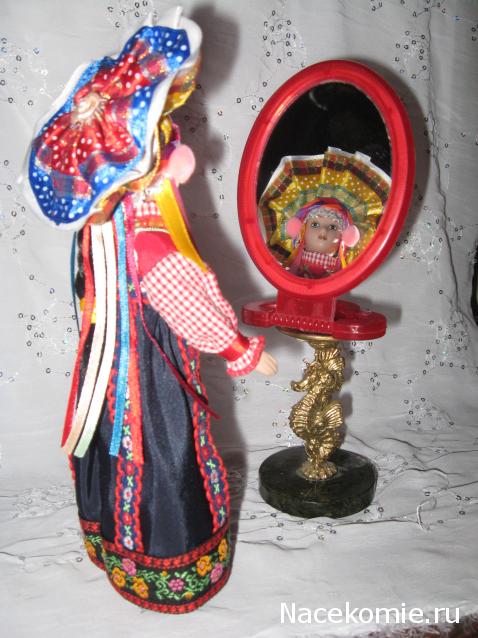 Куклы в народных костюмах №26 Кукла в летнем костюме Тульской губернии