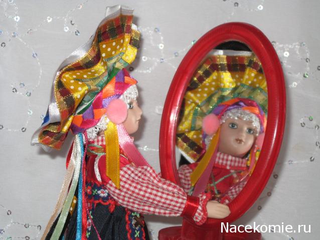 Куклы в народных костюмах №26 Кукла в летнем костюме Тульской губернии