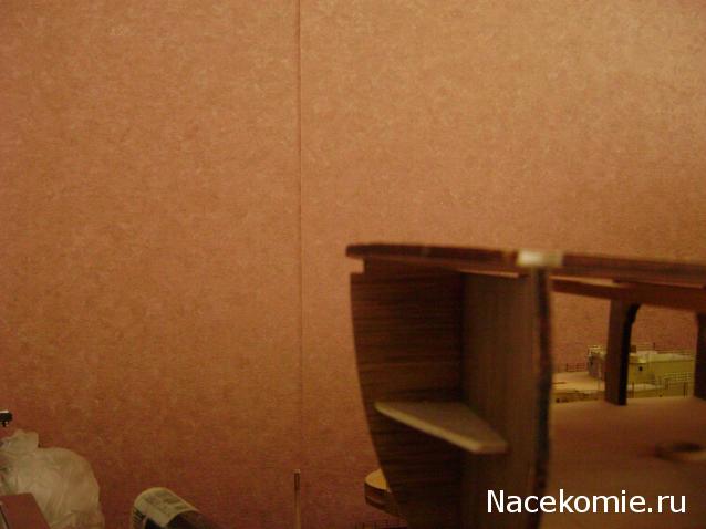 Парусник Баунти - Сборка корпуса