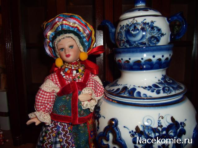 Куклы в народных костюмах №26 Кукла в летнем костюме Тульской губернии