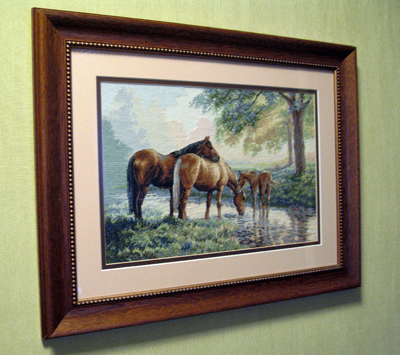 Вышивка крестом №1