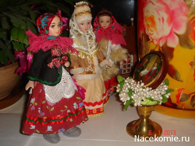 Куклы в народных костюмах – "Девчушки-болтушки"