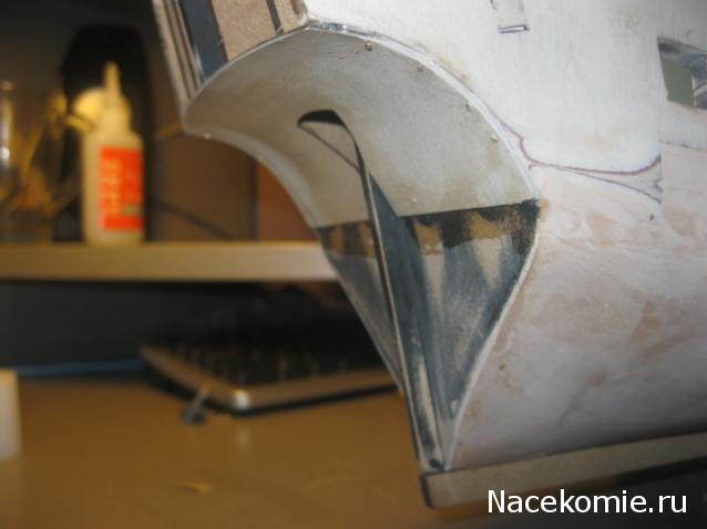 Собери Чёрную Жемчужину. Сборка корпуса.