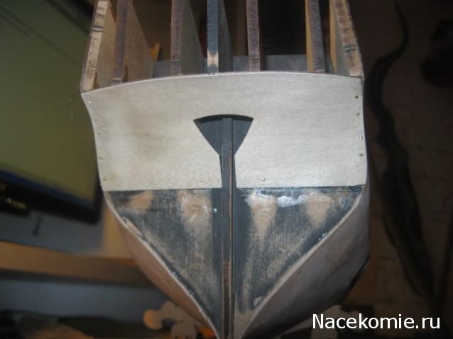 Собери Чёрную Жемчужину. Сборка корпуса.