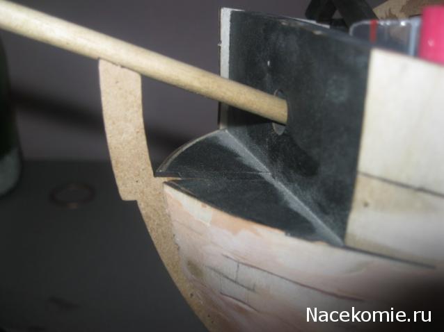 Собери Чёрную Жемчужину. Сборка корпуса.