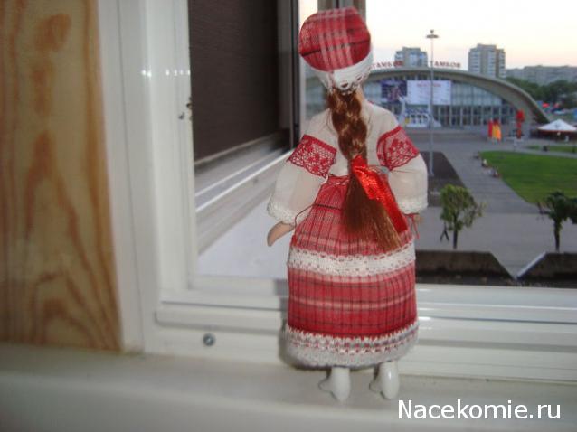 Куклы в народных костюмах №26 Кукла в летнем костюме Тульской губернии