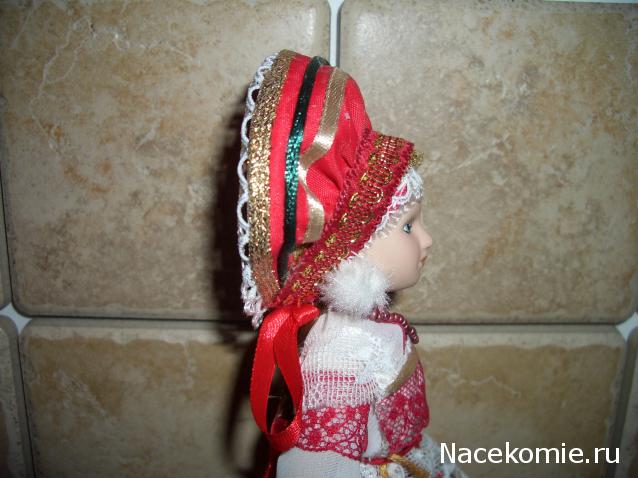 Куклы в народных костюмах №26 Кукла в летнем костюме Тульской губернии
