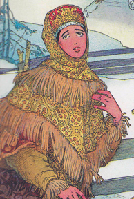 Народный костюм в живописи и графике