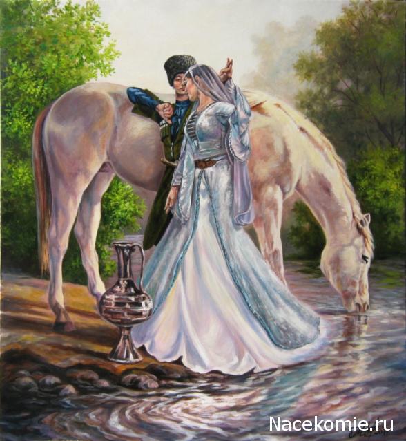 Народный костюм в живописи и графике