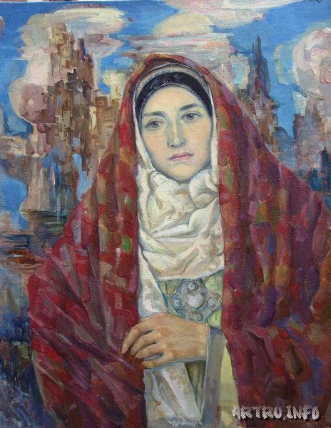 Народный костюм в живописи и графике