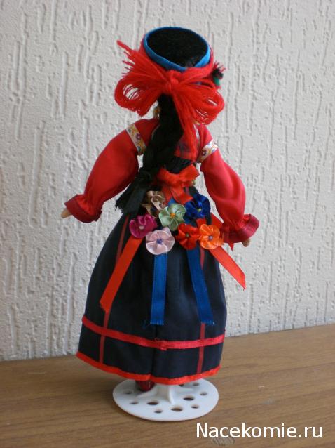 Куклы в народных костюмах №26 Кукла в летнем костюме Тульской губернии