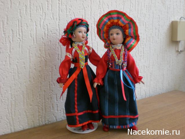 Куклы в народных костюмах №26 Кукла в летнем костюме Тульской губернии