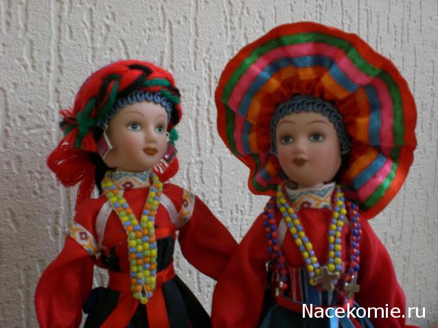 Куклы в народных костюмах №26 Кукла в летнем костюме Тульской губернии