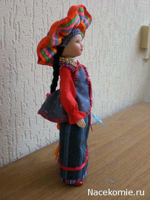 Куклы в народных костюмах №26 Кукла в летнем костюме Тульской губернии