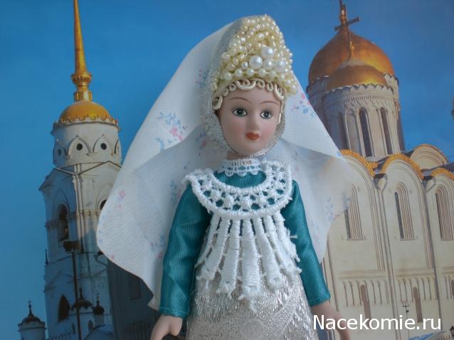 Куклы в народных костюмах №6 Кукла в свадебном костюме Псковской губернии
