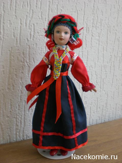 Куклы в народных костюмах №26 Кукла в летнем костюме Тульской губернии
