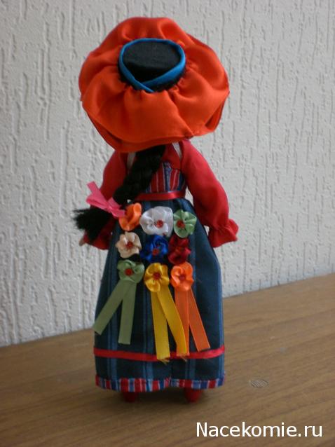 Куклы в народных костюмах №26 Кукла в летнем костюме Тульской губернии