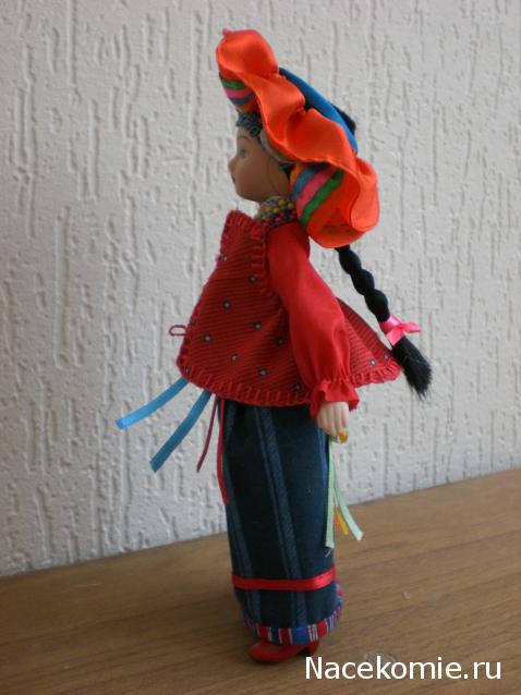 Куклы в народных костюмах №26 Кукла в летнем костюме Тульской губернии