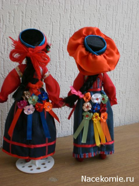 Куклы в народных костюмах №26 Кукла в летнем костюме Тульской губернии