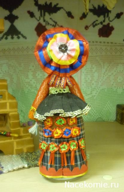 Куклы в народных костюмах №26 Кукла в летнем костюме Тульской губернии