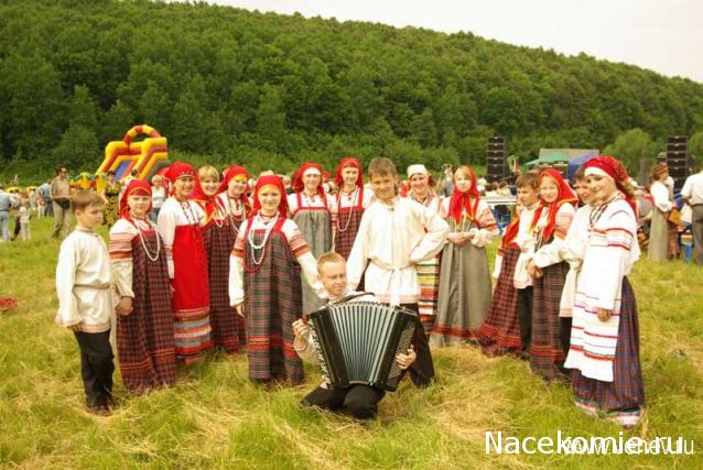 Куклы в народных костюмах №26 Кукла в летнем костюме Тульской губернии