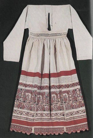 Куклы в народных костюмах №26 Кукла в летнем костюме Тульской губернии