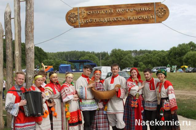 Куклы в народных костюмах №26 Кукла в летнем костюме Тульской губернии