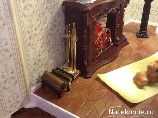 Дом Мечты №45 Каминный набор, дровница