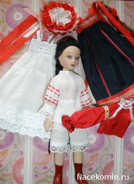 Куклы в народных костюмах №26 Кукла в летнем костюме Тульской губернии