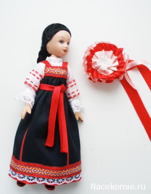 Куклы в народных костюмах №26 Кукла в летнем костюме Тульской губернии