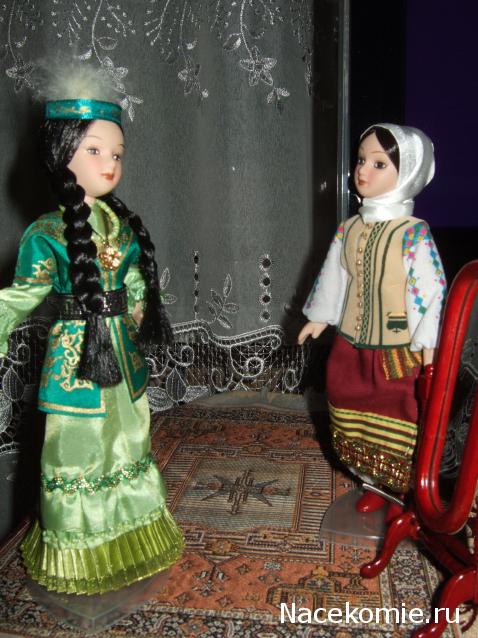 Куклы в народных костюмах №28 Кукла в казахском праздничном костюме